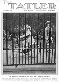 Trike: Princess Elizabeth on her trike