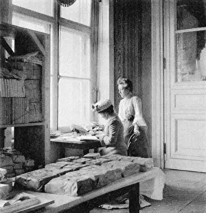 Elizaveta: Princess Elizaveta Feodorovna doing wartime relief work