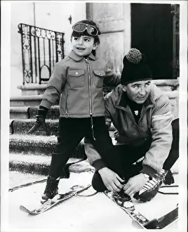 Farah: Princess Farahnaz of Persia skiing at St Moritz