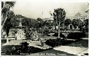 Paignton: Princess Gardens & Pavilion, Torquay, Devon