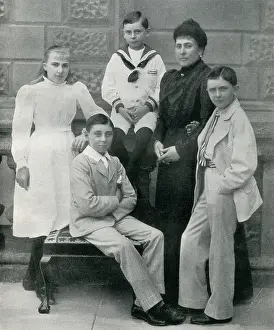 Carisbrooke: Princess Henry of Battenberg and her children