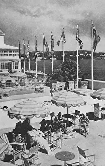 Sunshades: The Princess Hotel, Hamilton, Bermuda