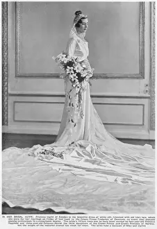 Princess Ingrid of Sweden on her wedding day