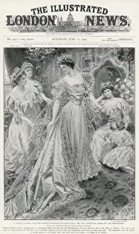 Princess Margaret of Connaught a vision in Irish lace