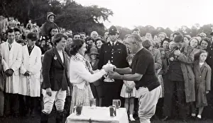 Cowdray: Princess Margaret at Cowdray Park