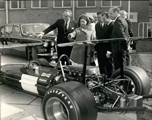 Hulme: Princess Margaret visits Goodyear plant, Wolverhampton