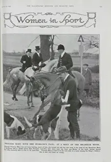 Foxhounds: Princess Mary, Hunting