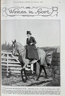 Bramham: Princess Mary, Riding