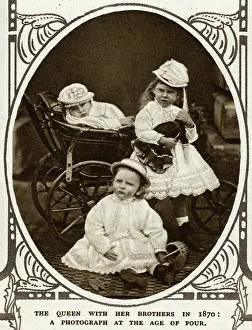 Girlish: Princess May of Teck with brothers