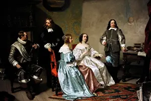 Rijksmuseum: Princess of Orange visiting the workshop of Bartholomeus van