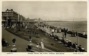 Bridlington: Princess Parade & Floral Gardens, Bridlington, Yorkshire