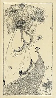 Jessie M King: PRINCESS AND PEACOCK