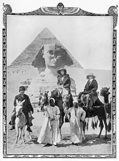 Apr18: Princess of Pless & Duchess of Westminster in Egypt
