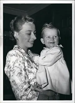 Haakon: Princess Ragnild of Norway with daughter Ingeborg