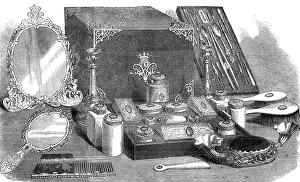 Tortoiseshell: The Princess Royal's dressing case