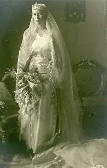 Princess Sophie of Greece on her wedding day