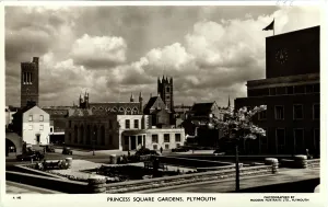 Plymouth: Princess Square Gardens, Plymouth, Devon