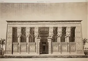 Morel: Print, Description of Egypt, Bibliotheque du Senat