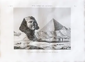 Morel: Print, Description of Egypt, Bibliotheque du Senat