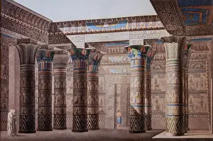 Morel: Print, Description of Egypt, Bibliotheque du Senat