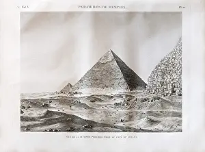 Morel: Print, Description of Egypt, Bibliotheque du Senat