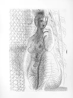 Roussillon: Print, Musee d'Art Hyacinthe Rigaud, Perpignan, France