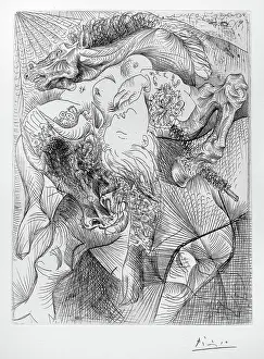 Roussillon: Print, Musee d'Art Hyacinthe Rigaud, Perpignan, France