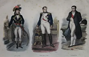Grand Est: Print, Musee Napoleon, Brienne-le-Chateau, Aube, France