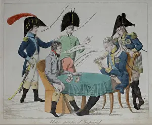 Grand Est: Print, Musee Napoleon, Brienne-le-Chateau, Aube, France