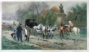 Juvisy: Print, Musee Napoleon, Brienne-le-Chateau, Aube, France