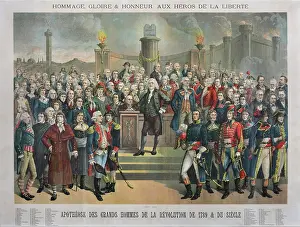 Hommage: Print, Musee Napoleon, Brienne-le-Chateau, Aube, France