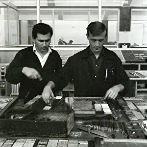 Wochenpresse: In the print office