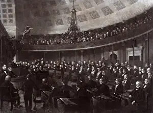 Legislation: Print of the United States Senate chamber