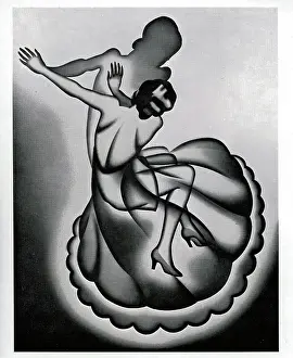 Users: Print User's Yearbook -- dancing figure