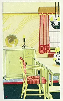 Sideboard: Print User's Yearbook -- view of a room