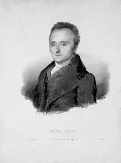 Pellico: Print of the writer, Silvio