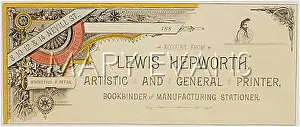 Letterhead: PRINTER'S LETTERHEAD