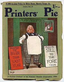 Rotund: Printers Pie cover, 1908