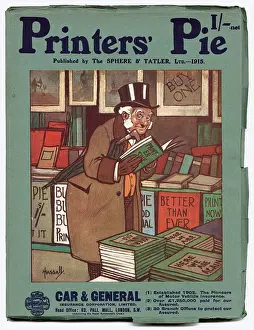 Newsstand: Printers Pie cover, 1915