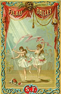 Ballerinas: Printer's Sample, Fil au Ballet