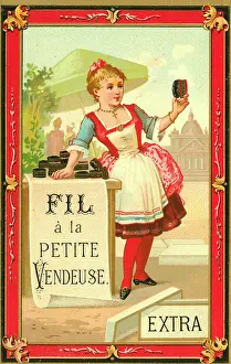 Petite: Printer's Sample, Fil a la Petite Vendeuse