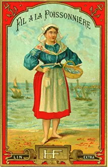 Fisherwoman: Printer's Sample, Fil a la Poissonniere
