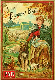 Mans: Printer's Sample, A La Bergere Mancelle