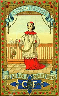 Vestments: Printer's Sample, A l'Enfant de Choeur