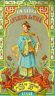 Fleur: Printer's Sample, Lin Extra a Fleur de The