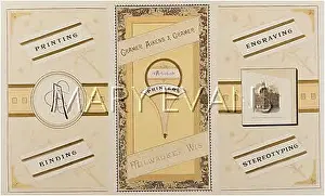 Aikens: PRINTERS TRADE CARD