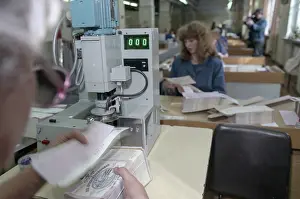 Automated: Printing of privatization vouchers