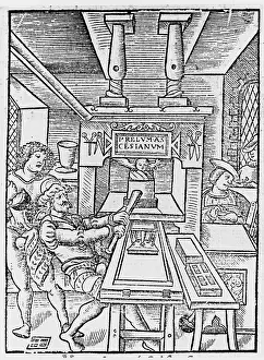 1530: Printing workshop of Bodocus Badius Ascensius