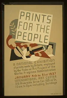 103rd: Prints for the people A national exhibition of prints made b