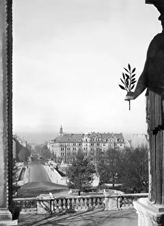 Prinzregent: Prinzregentenstrasse in Munich, before 1914